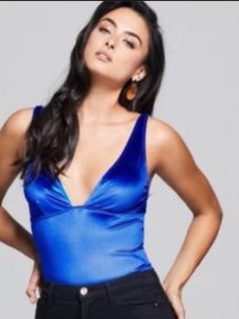 NWT Limo Velvet Bodysuit